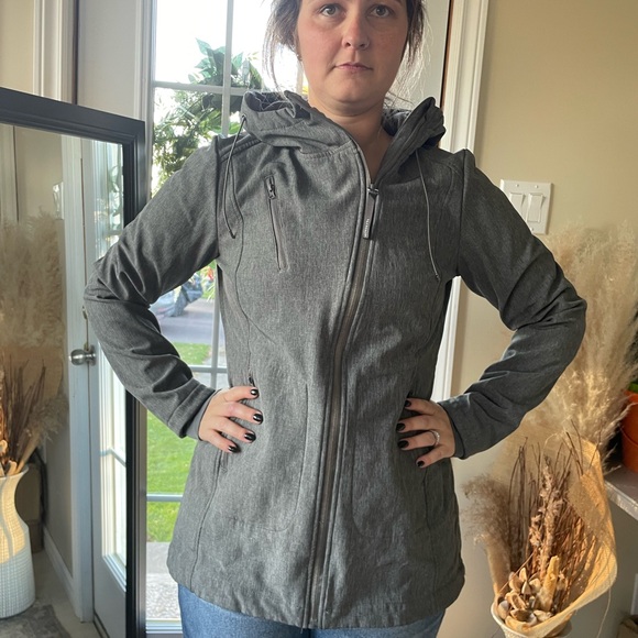 Gray Hooded Jacket - Picture 2 of 3